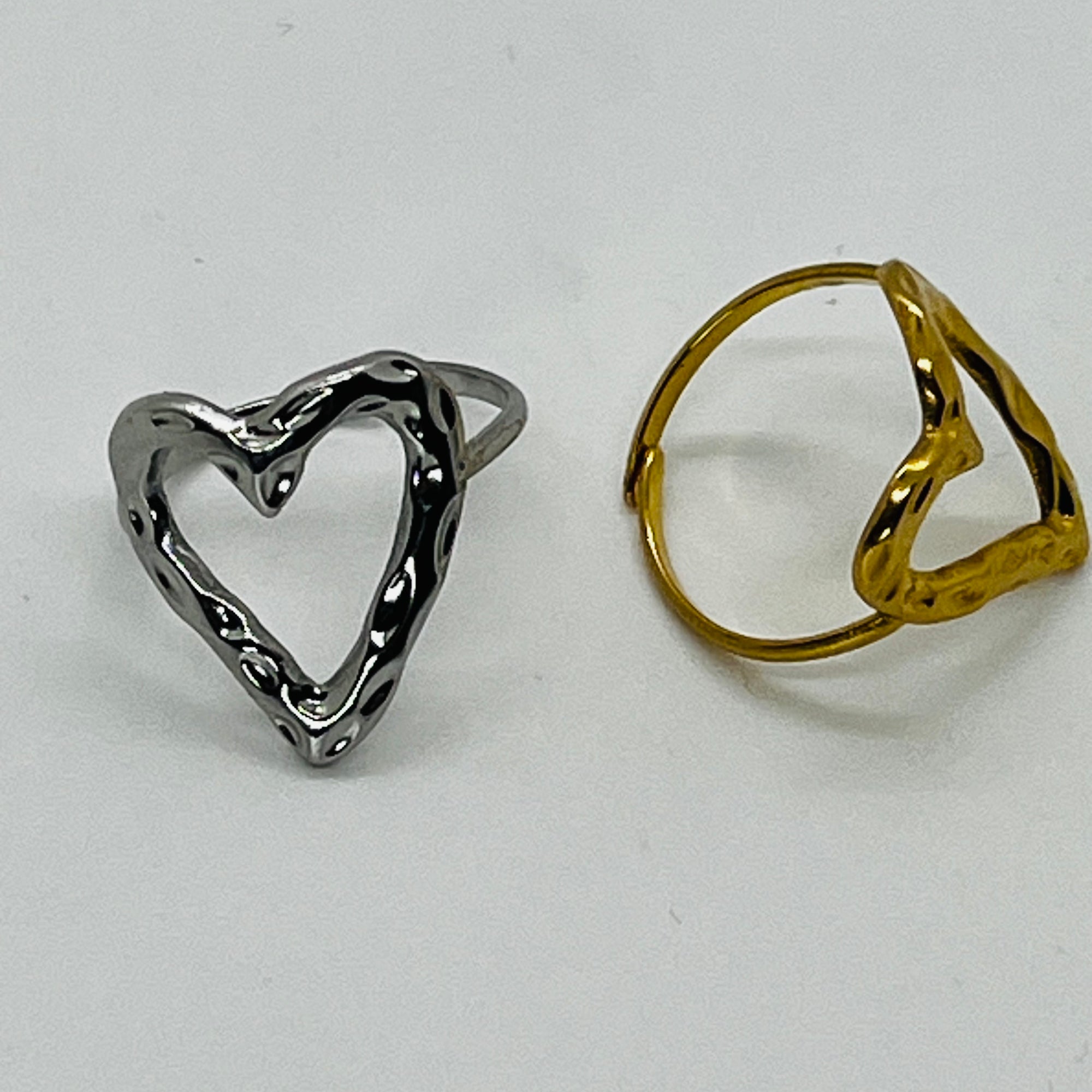 ANELLO CUORE FORATO