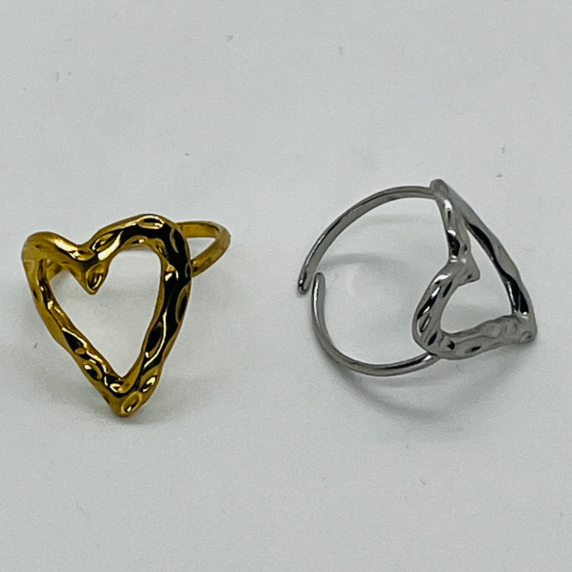 ANELLO CUORE FORATO