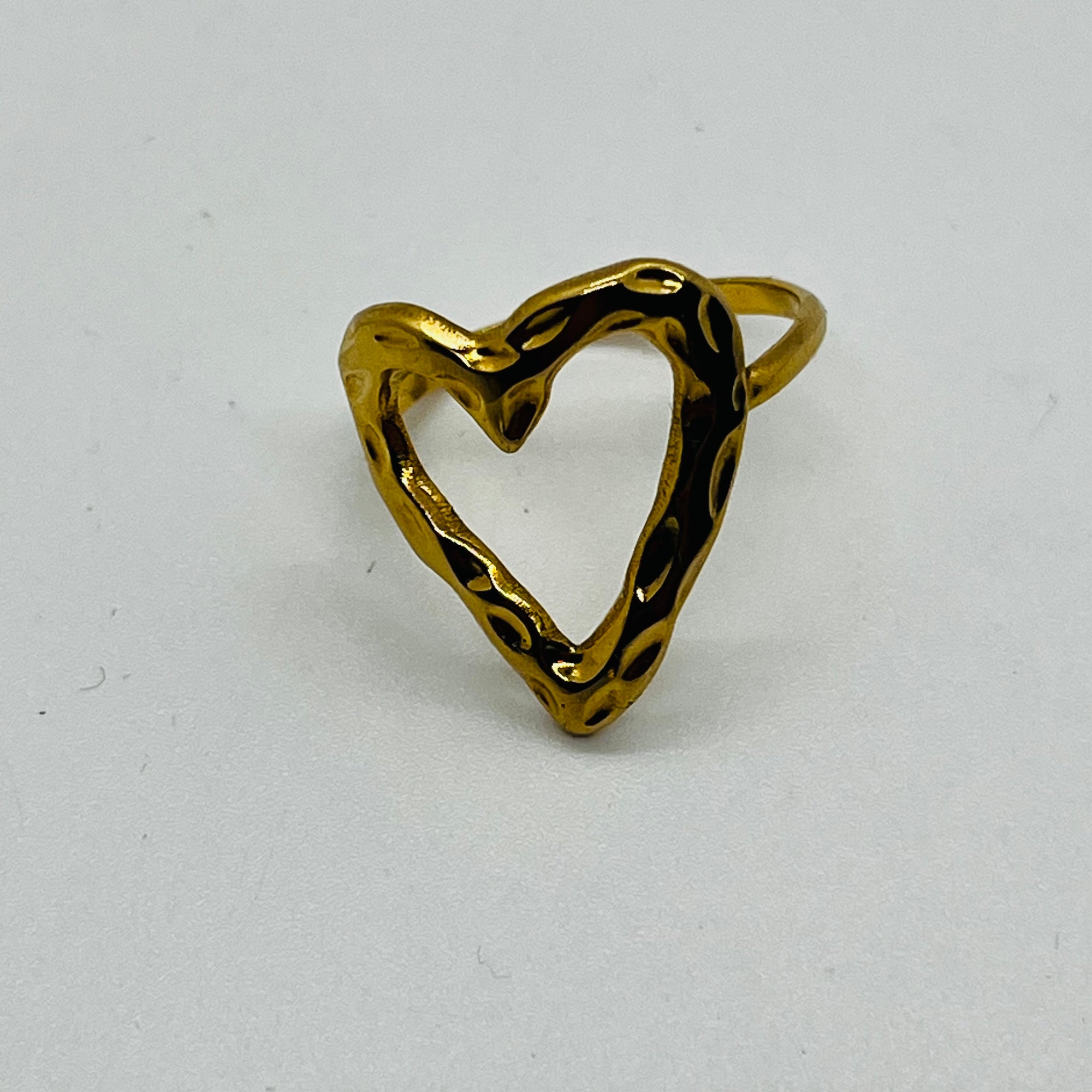 ANELLO CUORE FORATO