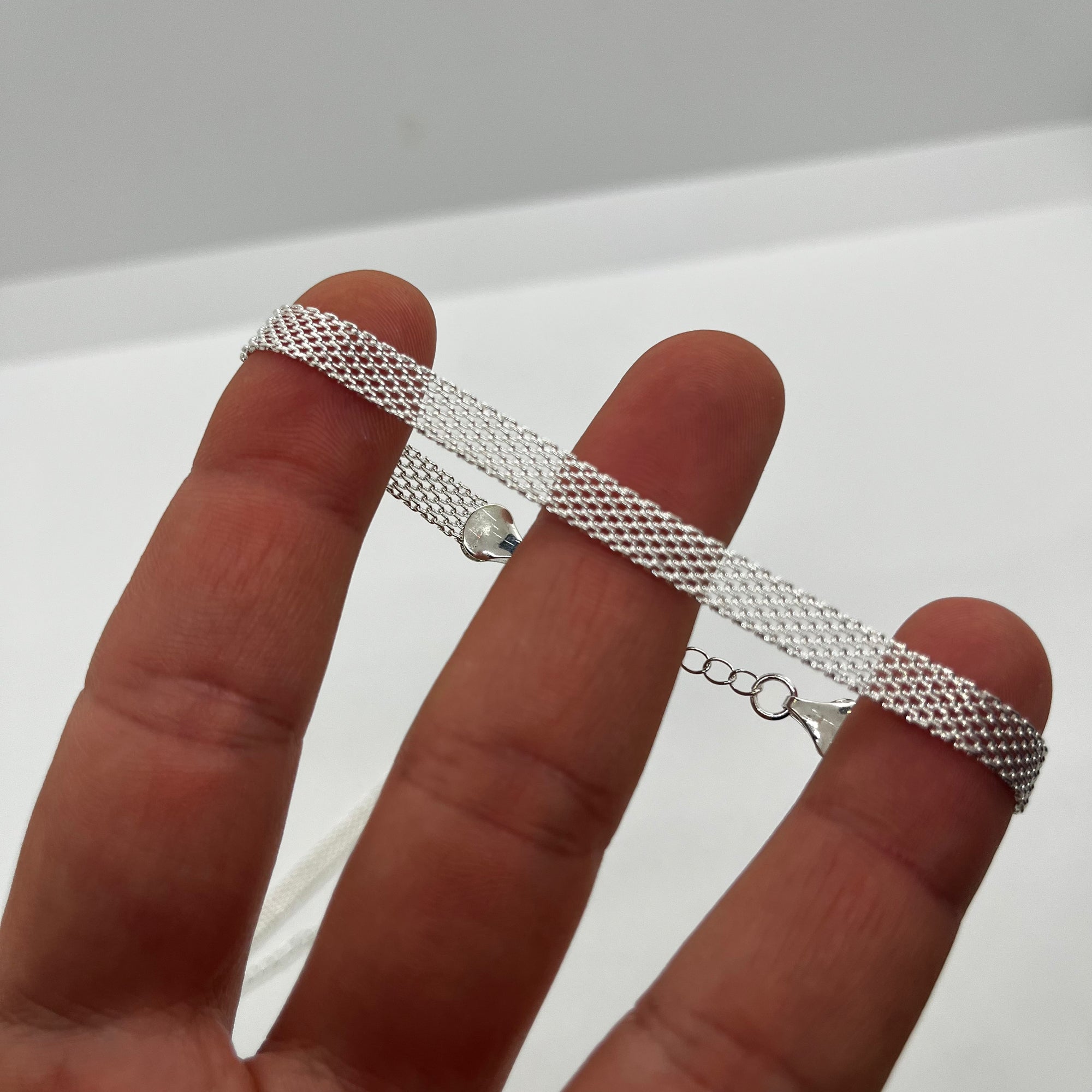 BRACCIALE MAGLIA ARGENTO 925